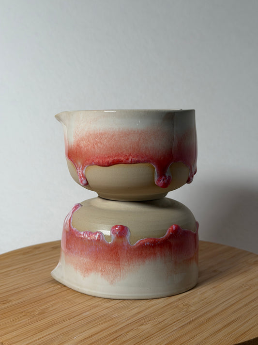 Herz-Matchaschale "Magnolia"