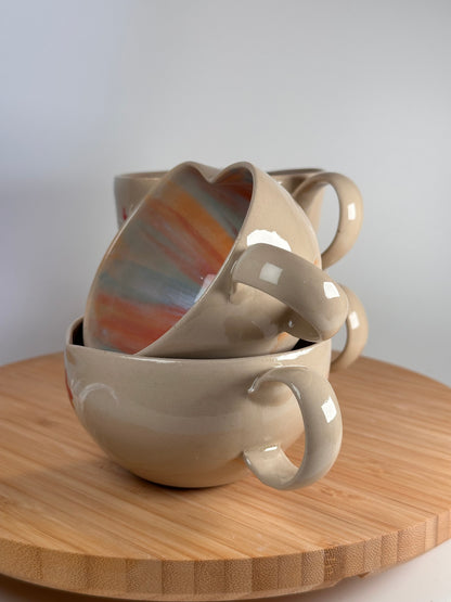 Herztasse mit Huhn