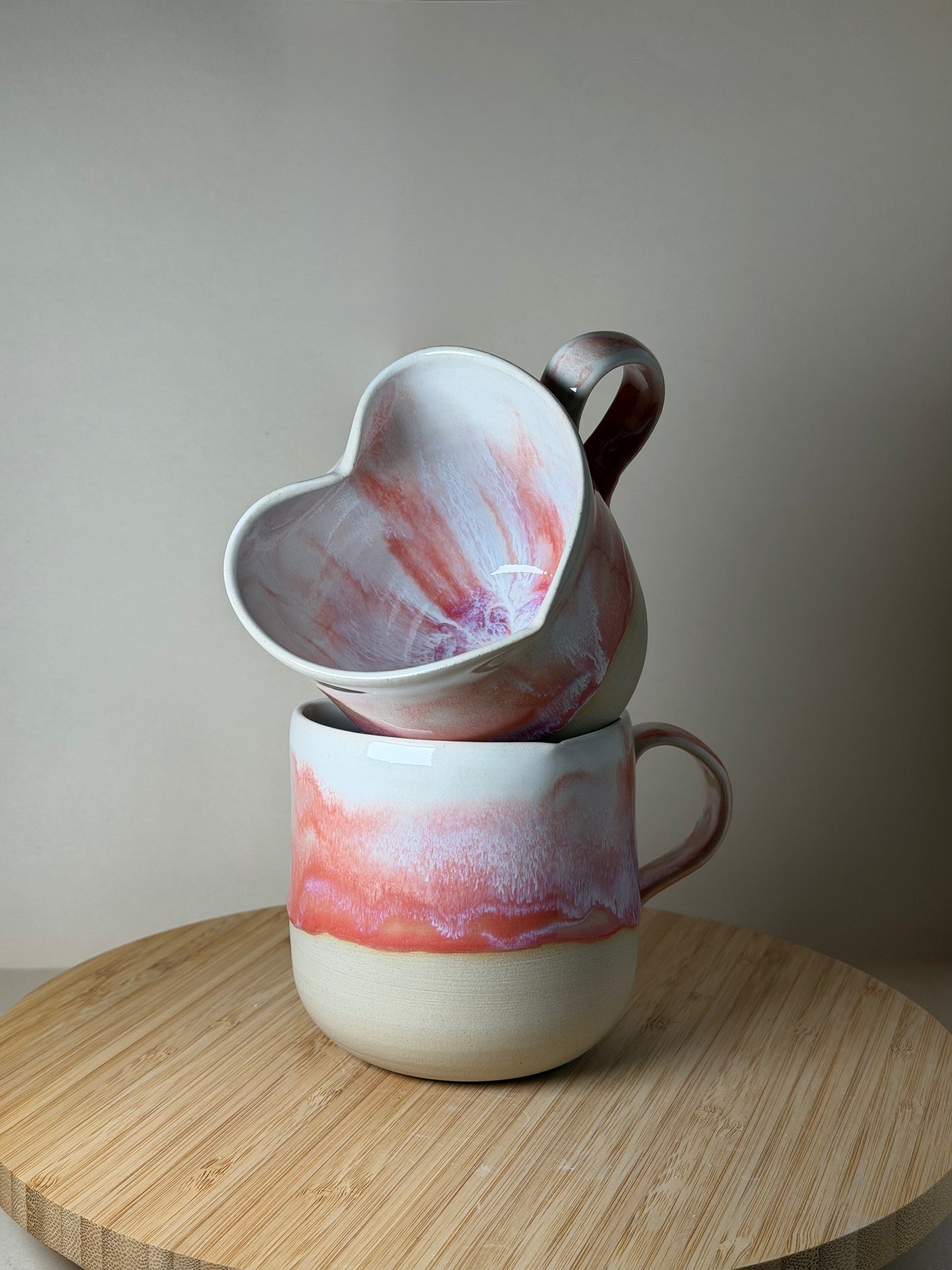 Herztasse "Magnolia"