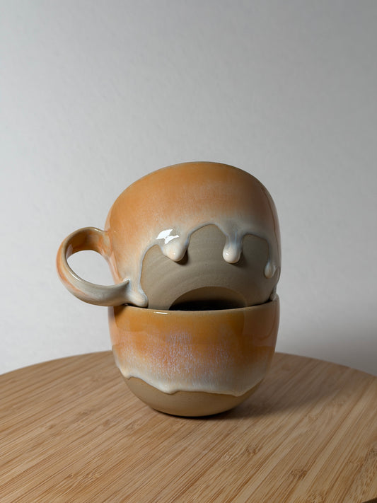 Cappuccinotasse "Linaria"