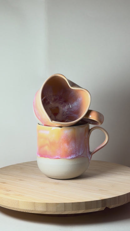 Herztasse "Girasole"